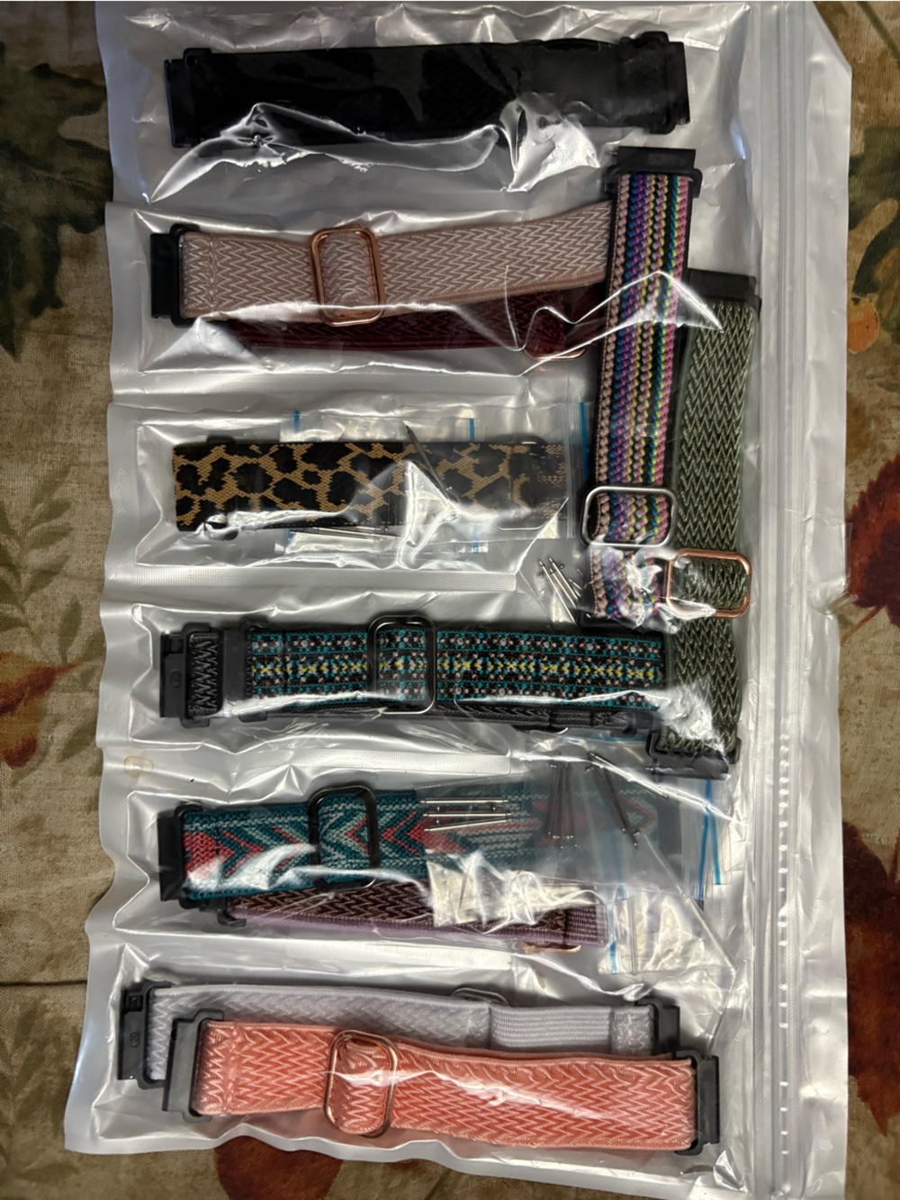 Interchangeable Nylon Watch Strap 12 Pack - Assorted Colors